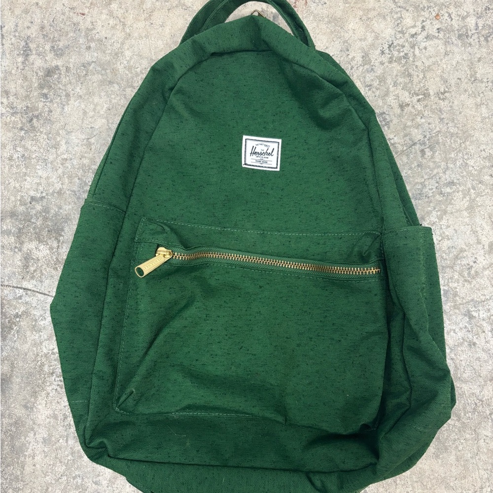 Herschel Supply Co Nova Mid-Volume Backpack in Eden Green Slub